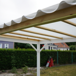 Installation de pergola en PVC Creutzwald